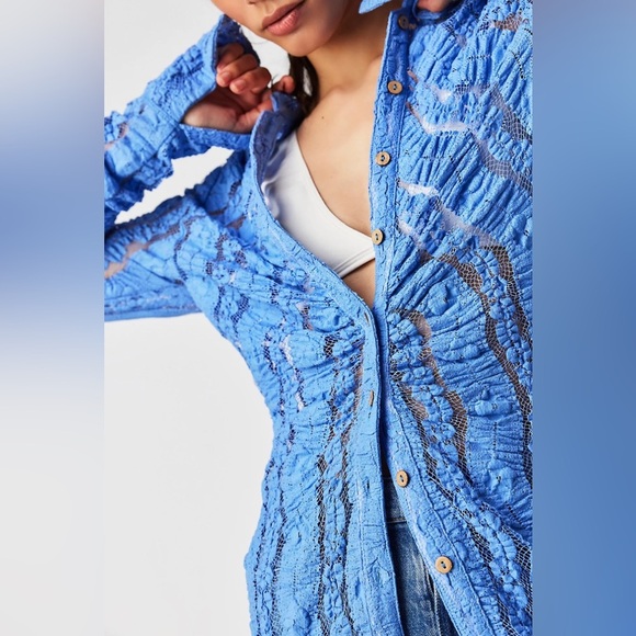 COPY - Free People Shayla Lace Mini Dress - Picture 5 of 5